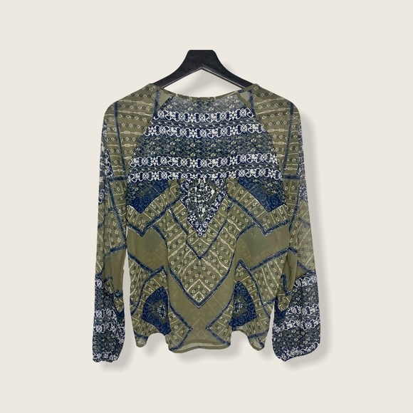 Lucky Brand Peasant Top - Picture 4 of 9